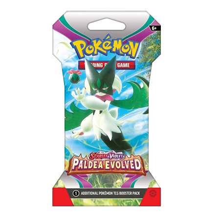 Pokémon TCG: Scarlet & Violet – Paldea Evolved Sleeved Booster Pack