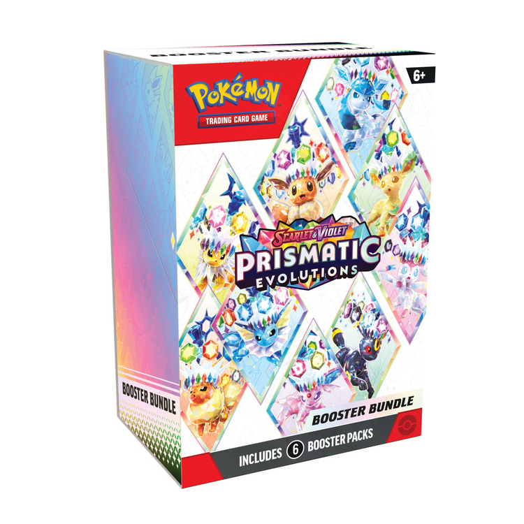 Pokémon TCG: Scarlet & Violet – Prismatic Evolutions Booster Bundle