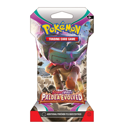 Pokémon TCG: Scarlet & Violet – Paldea Evolved Sleeved Booster Pack